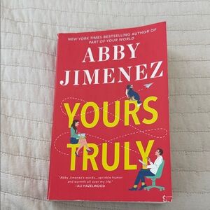 Yours Truly Book by Abby Jimenez